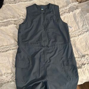 Teal Active Romper